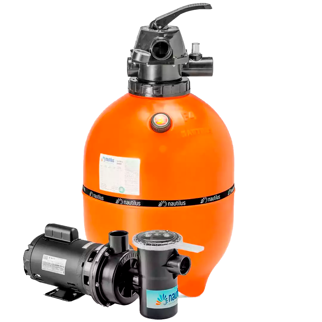 Filtro e motobomba para piscina